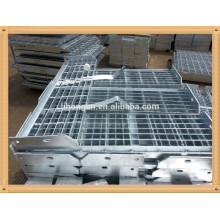 galvanized serrated flat bar flooring grating,galvanized serrated floor grating,galvanized bar grating